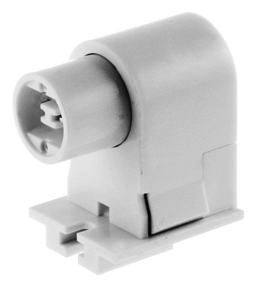 RL307 High Output Plunger End Fluorescent Lamp Holder, 660 W Lamp, 600 V AC, 1.1 A, R17d Lamp Base