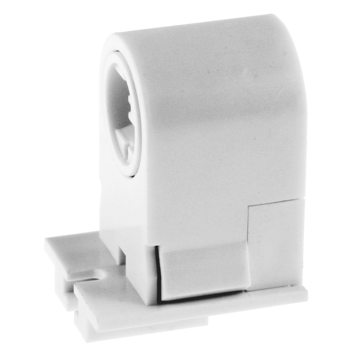RL308 Fixed End High Output Fluorescent Lamp Holder, 660 W Lamp, 600 V AC, 1.1 A, R17d Lamp Base