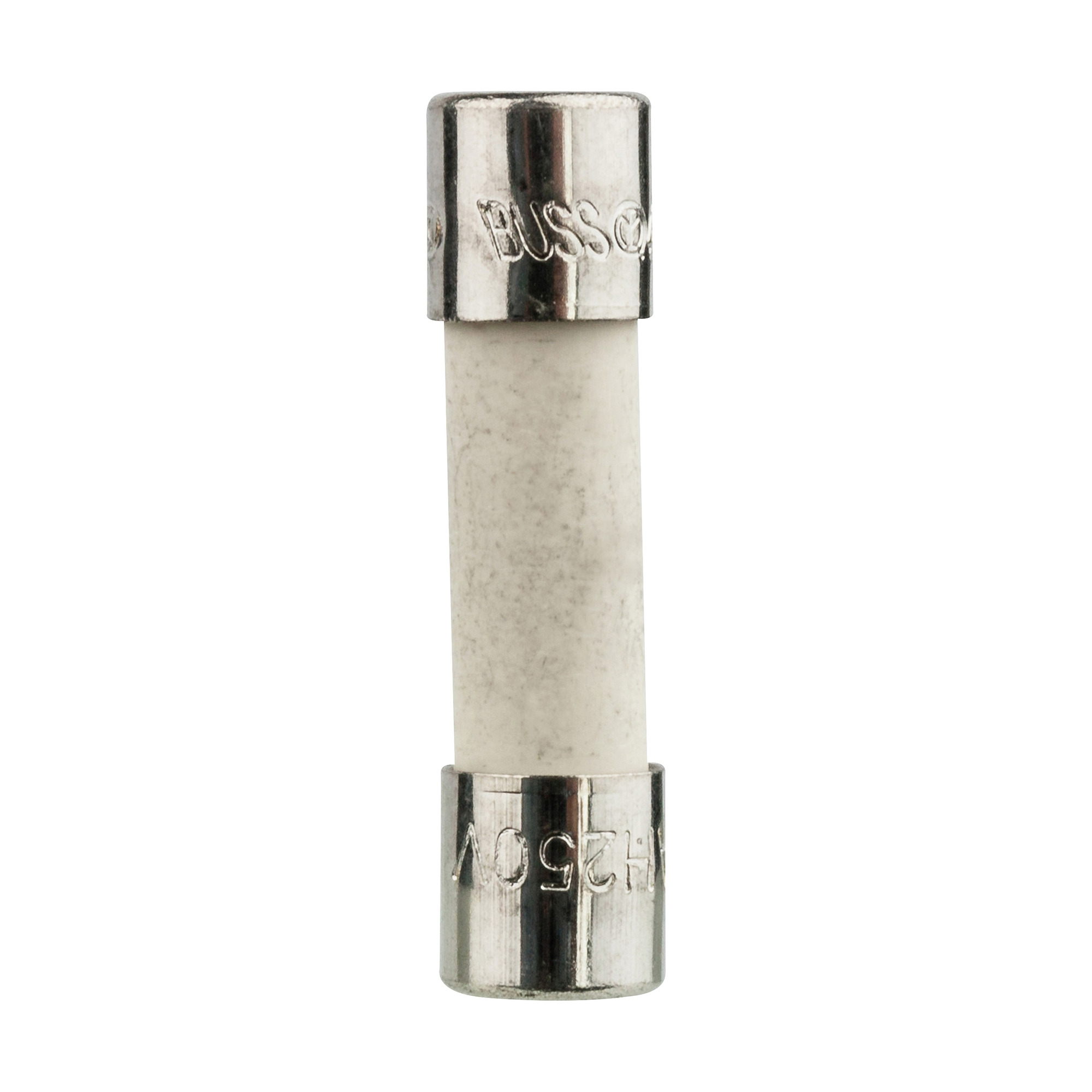 S505-1-R High Breaking Time Delay Fuse With Nickel Plated Brass End Caps, 1 A, 250 V AC, 1.5 kA, Cylindrical Body