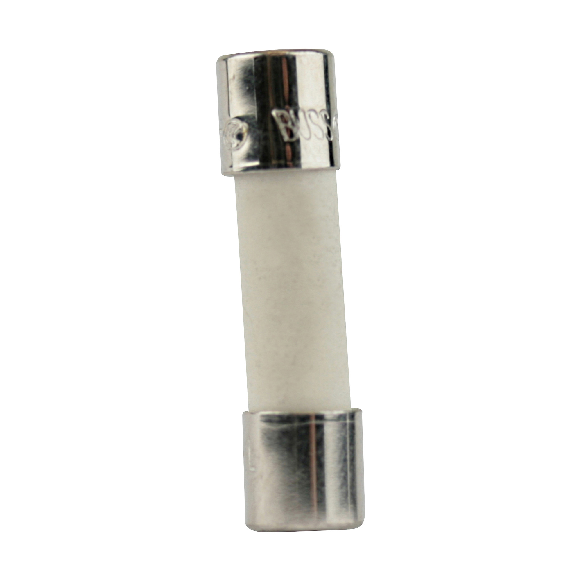 S505-2-R High Breaking Time Delay Fuse With Nickel Plated Brass End Caps, 2 A, 250 V AC, 1.5 kA, Cylindrical Body