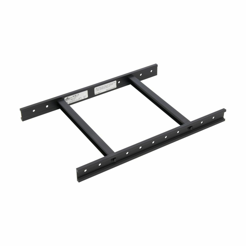 SB1612AFB Runway Tubular Stringer, 119-1/2 in L x 12 in W, 2 in H Side Rail, 9 in Rung Spacing, Steel