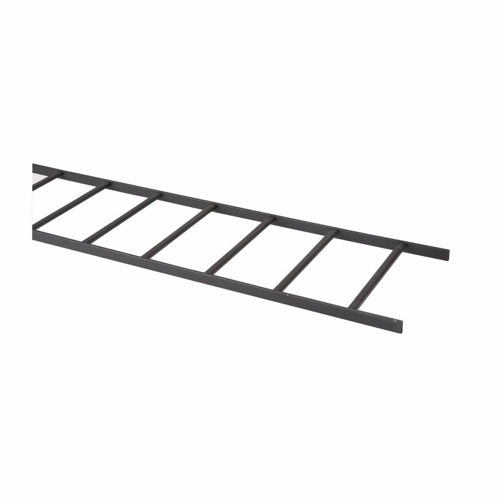 SB1718YZ Value Line Runway Tubular Stringer, 119-1/2 in L x 18 in W, 1-1/2 in H Side Rail, 9 in Rung Spacing, 1008 Steel