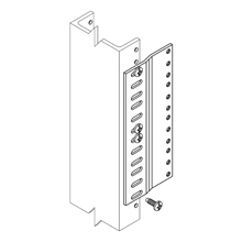 SB576A03TG Adapter Plate, For Use With Network Equipment Rack, Steel, Telco Gray