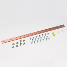 SBHB119K Horizontal Ground Bar, 19-3/8 in L x 3-/16 in W x 1 in H