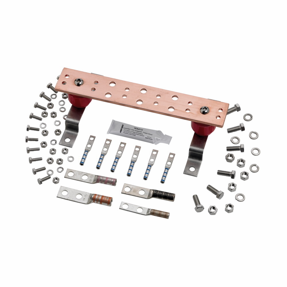 SBTGBK Ground Bar With Hardware Kit, 12 in L x 6-5/8 in H