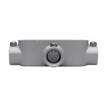 T25ICG Condulet Type T Conduit Outlet Body, 3/4 in Hub, 5 Form, 7.5 cu-in Capacity, Die Cast Copper-Free Aluminum, Epoxy Powder Coated