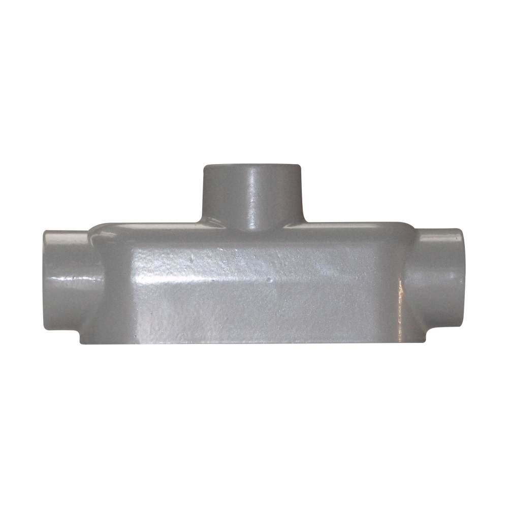 TB65 Condulet Type TB Conduit Outlet Body, 2 in Hub, 5 Form, 71.4 cu-in Capacity, Die Cast Copper-Free Aluminum, Epoxy Powder Coated