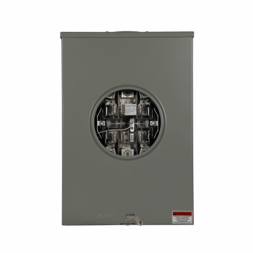 UTE7213THLCH Single Position Meter Socket, 200 Amp, Ringless, Lever Bypass, UL Grounding