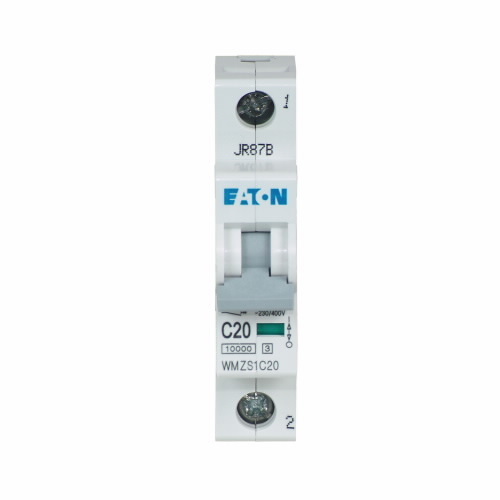 WMZS1C25 Miniature Circuit Breaker, 25 Amp, 1 Pole, 277/480V