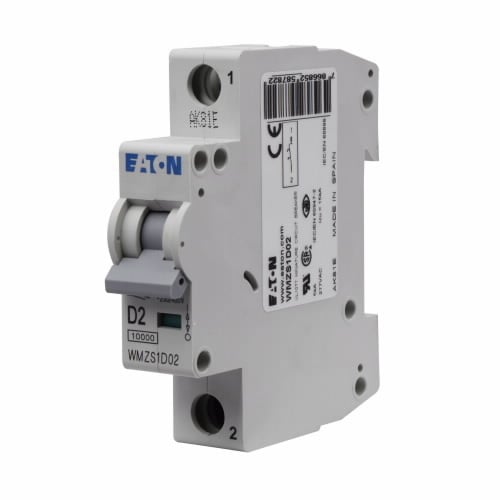 WMZS1D06 Miniature Circuit Breaker, 6 Amp, 1 Pole, 277/480V