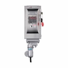 WSRDW103542SMS901 Arktite Grounding Style 2 Non-Fusible Watertight Interlocked Receptacle, 600 VAC, 100 A, 4 Poles, 3 Wires, Gray/Natural