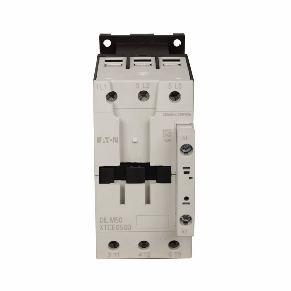 XTCE050DS1TD Full Voltage Non-Reversing IEC Contactor, 24 to 27 V DC V Coil, 50 A, 1NO-1NC Contact, 3 Poles