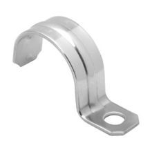 208SS 1-Hole Conduit Strap, 3-1/2 in, For Use With Rigid Conduit, Stainless Steel