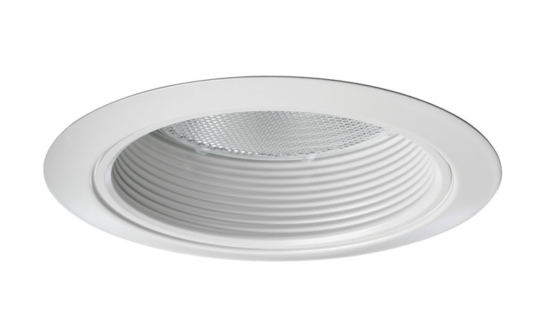 275S WWH Shallow Baffle Trim With Torsion Spring, 5 in ID x 6-1/4 in OD, For Use With IC25, IC25S, IC25W and IC25R Series Housing