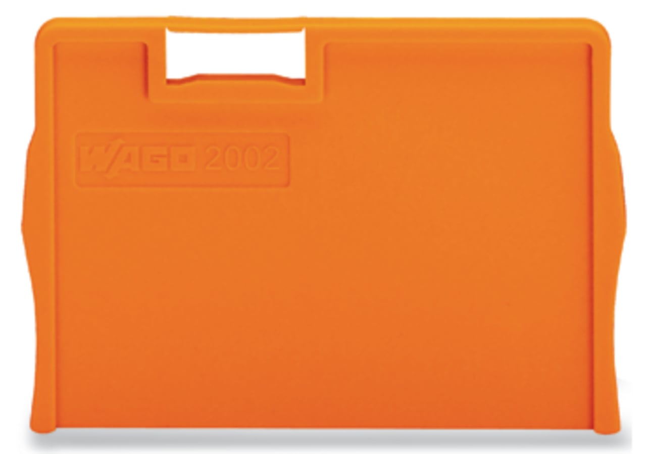 2002-1294 Half Sine Separator Plate, Polyamide, Orange