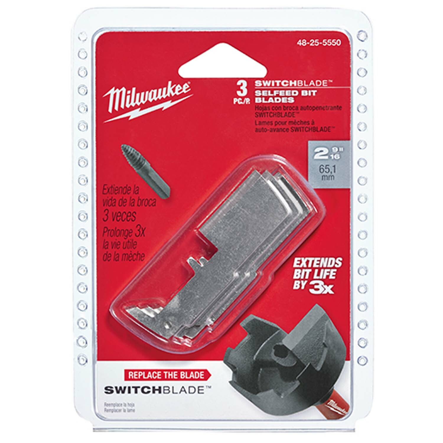 48-25-5540 Replacement Blade, For Use With SwitchBlade 2 in Sulfide Bit