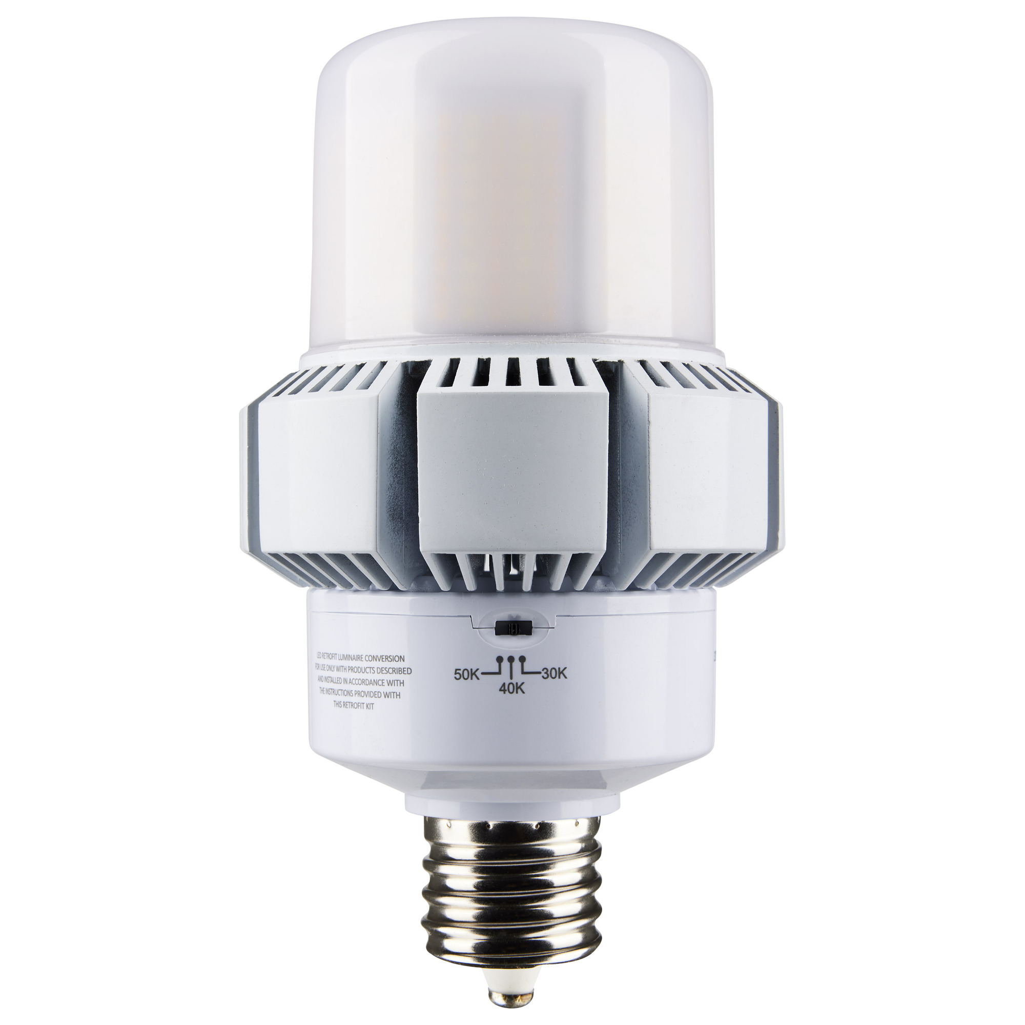 S13167 Hi-Pro Bulb, 32, 65 W, 400 W Incandescent Equivalent, EX39 Lamp Base, AP37 Shape, 4420, 8450 Lumens