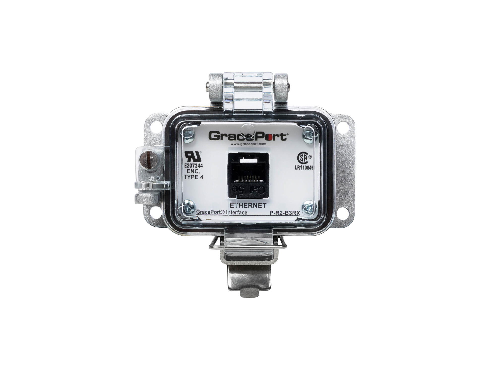 P-R2-B3RX Bulkhead Computer Port Connector Interface, Plastic Housing