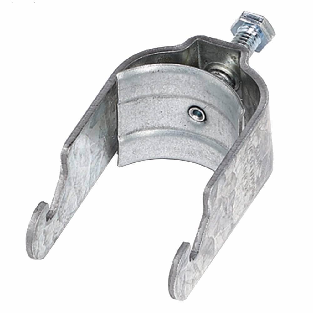 BL125 1-Piece Assembled Conduit/Cable Clamp With Gland Nut, 1-1/4 in Conduit, 200 lb Load, 1.4 to 1.725 in OD, Steel
