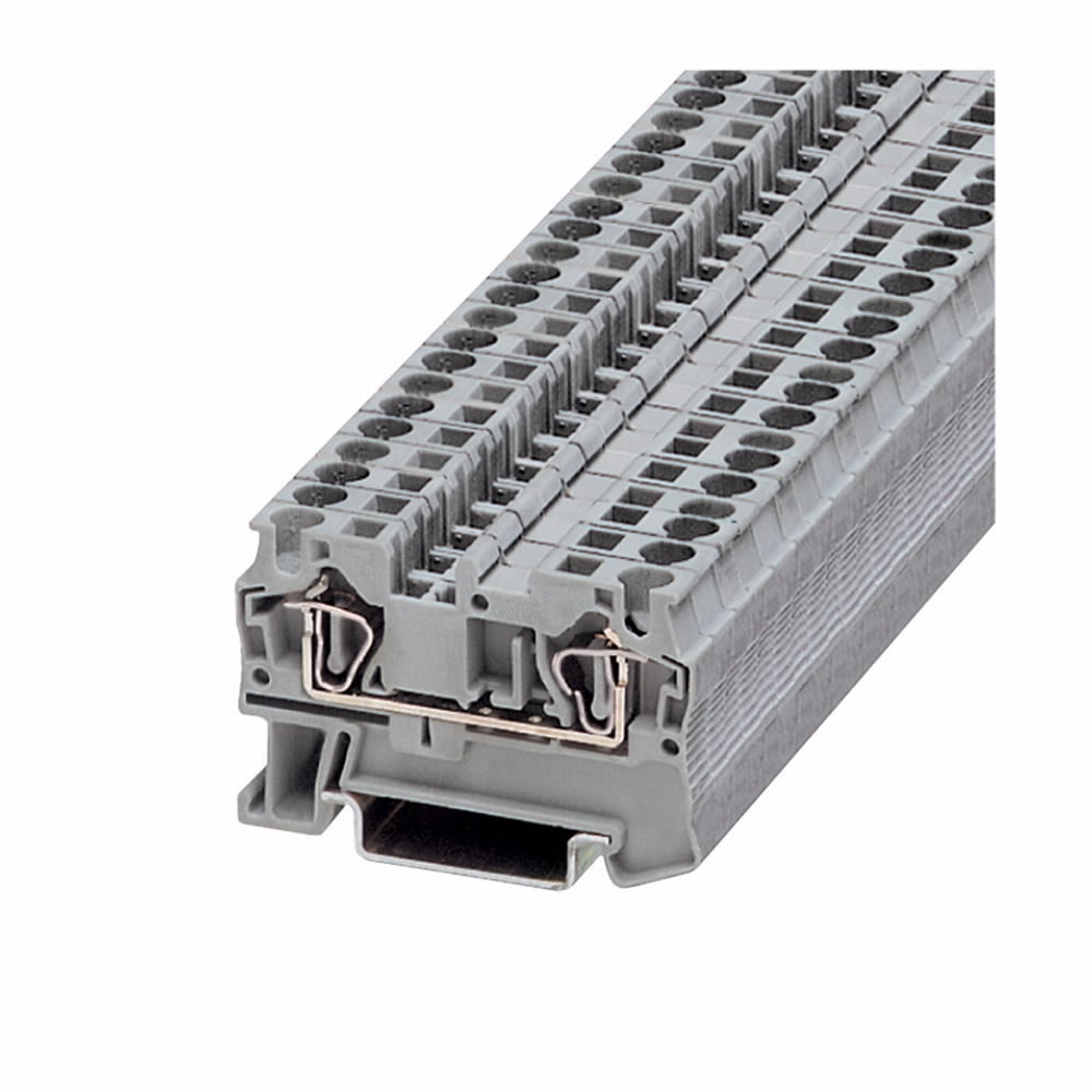 XBPT4 IEC-XB 1-Level Terminal Block, 800/550/600 V AC, 30/34/40 A, 28 to 10 AWG Wire