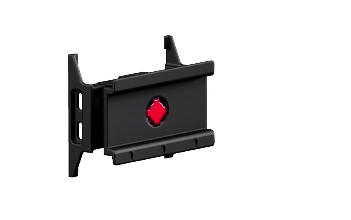 RX height-adjustable support rail, W: 54 mm