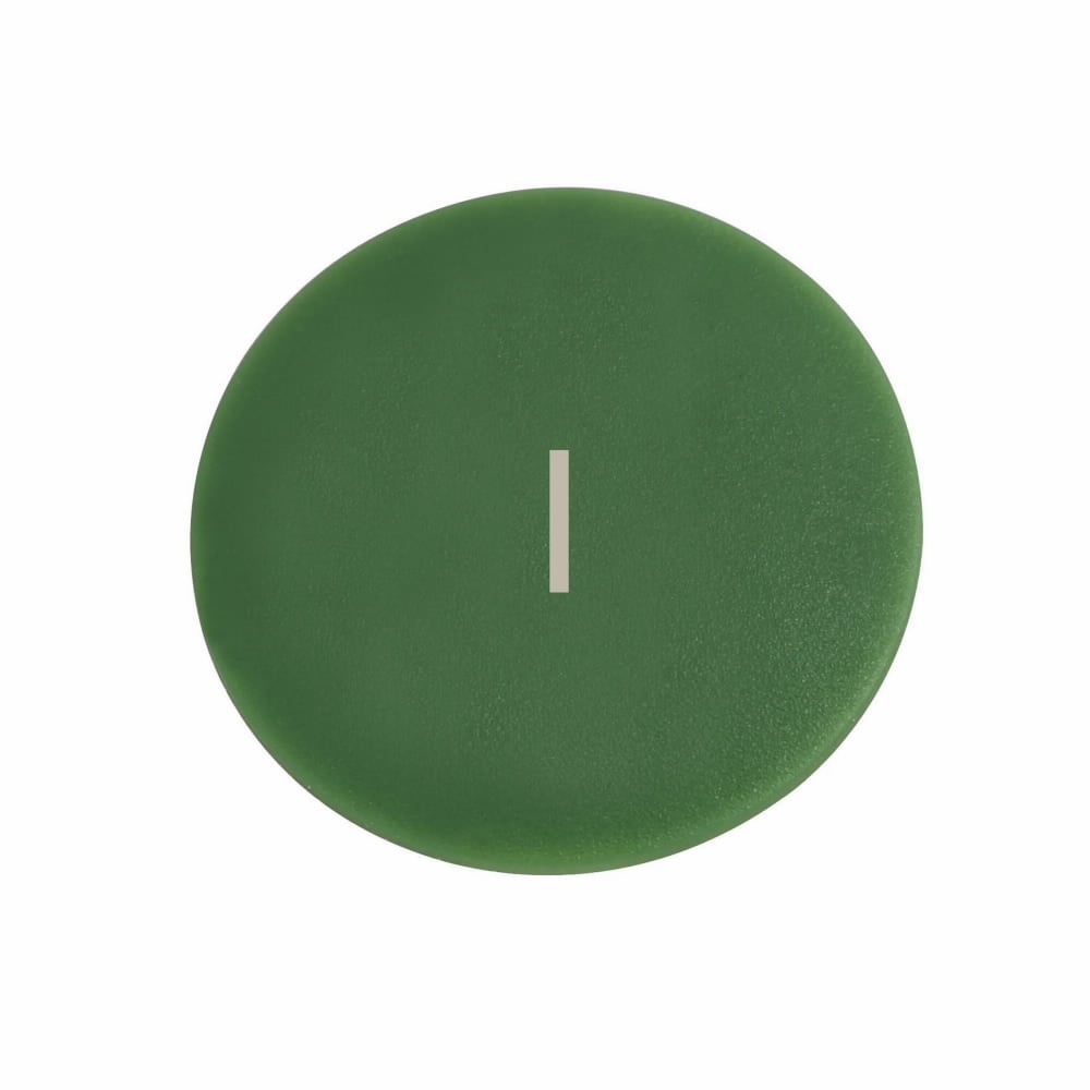 M22-XD-G-X1 RMQ-Titan M22 Flush Non-Illuminated Button Plate, 22.5 mm, NEMA 4X/21/IP67/IP69K NEMA Rating, Round Shape, Symbol - (I) Legend, Plastic