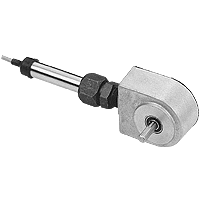 ZFH0500C ZFH Encoder, 8 to 28 V DC, 50 mA, 3/8 in Dia Shaft x 1.65 in L Shaft, Aluminum
