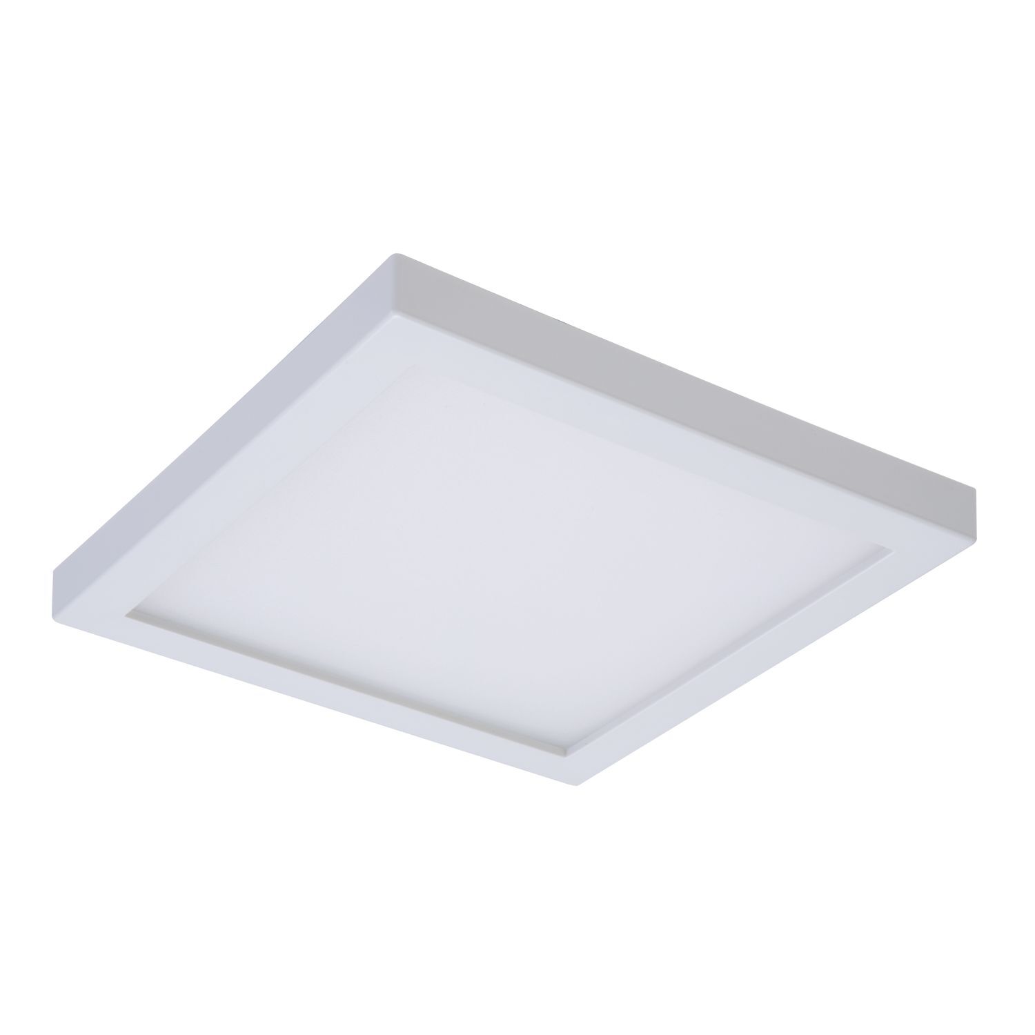 SMD4S69SWH Halo Square Ultra-Low Profile Downlight, 120 V, Matte White Housing