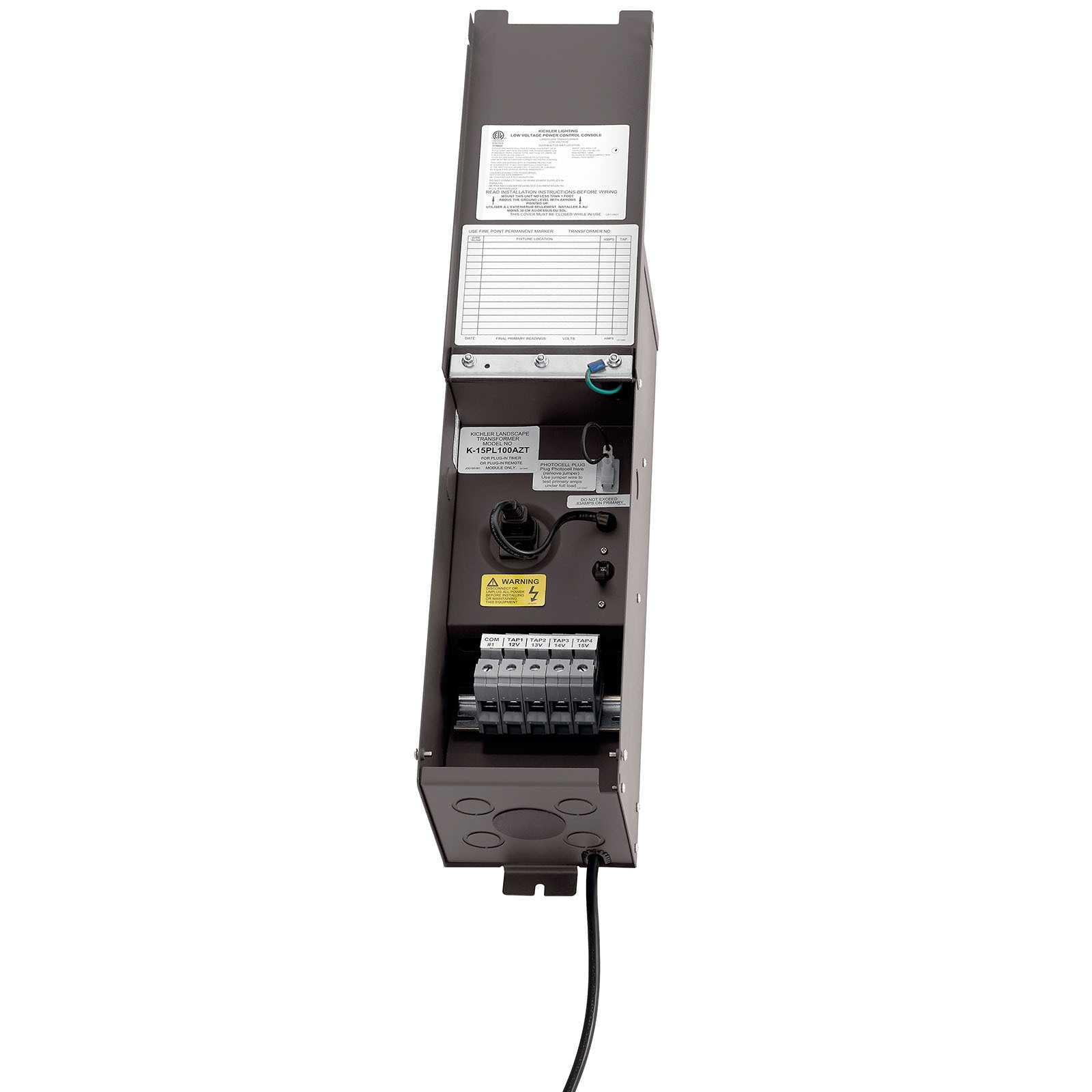 Plus Series 100W Transformer Textured Architectural Bronze