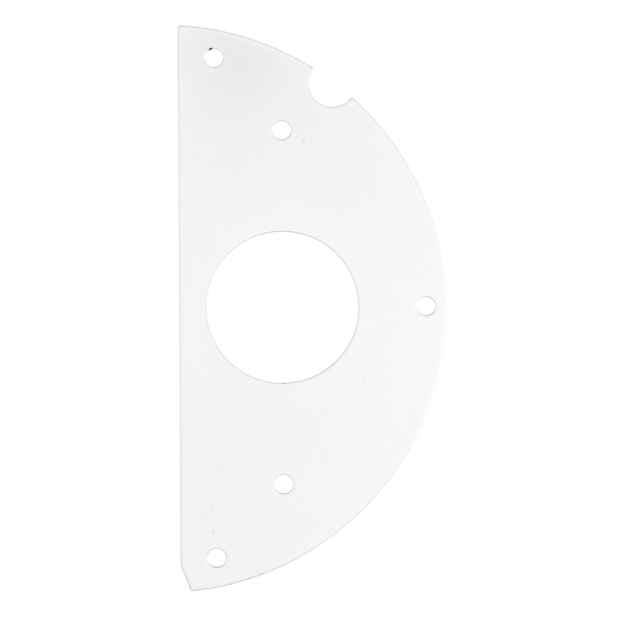 S1R6SPJ 50/50 Split Right Side/Standard Sized Sub Plate, Galvanized Steel