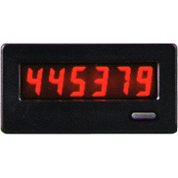 CUB4L020 Panel Meter, 6 Digits, LCD Display
