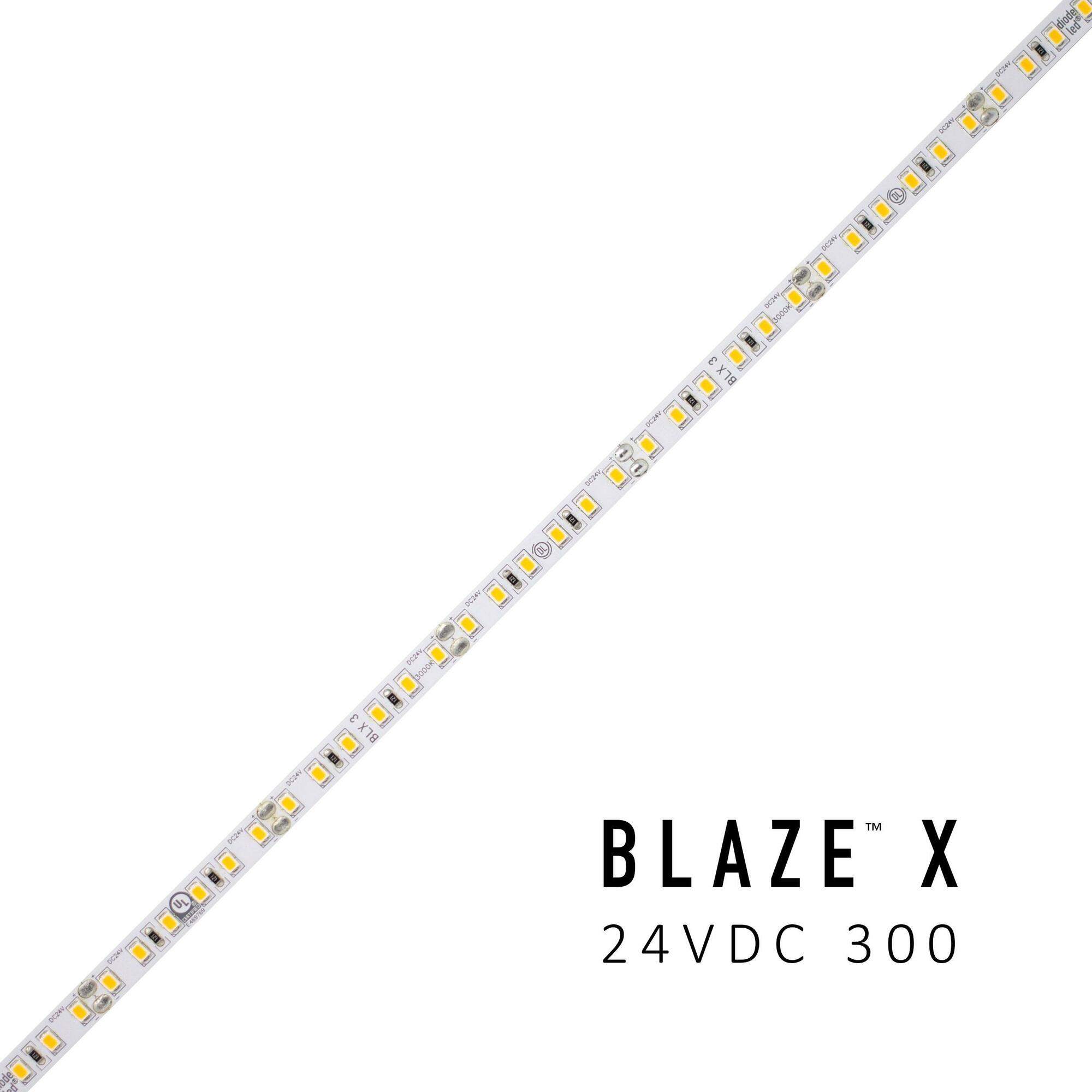 BLAZE X 300 LED Tape Light, 24V, 2700K, 16.4 ft. Spool