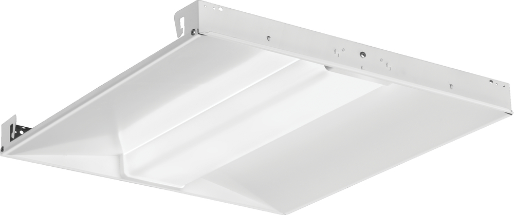 BLC 2X2 3300LM 40K ADSM BLC Troffer Light, 30 W Fixture, 120 to 277 V, Steel Housing