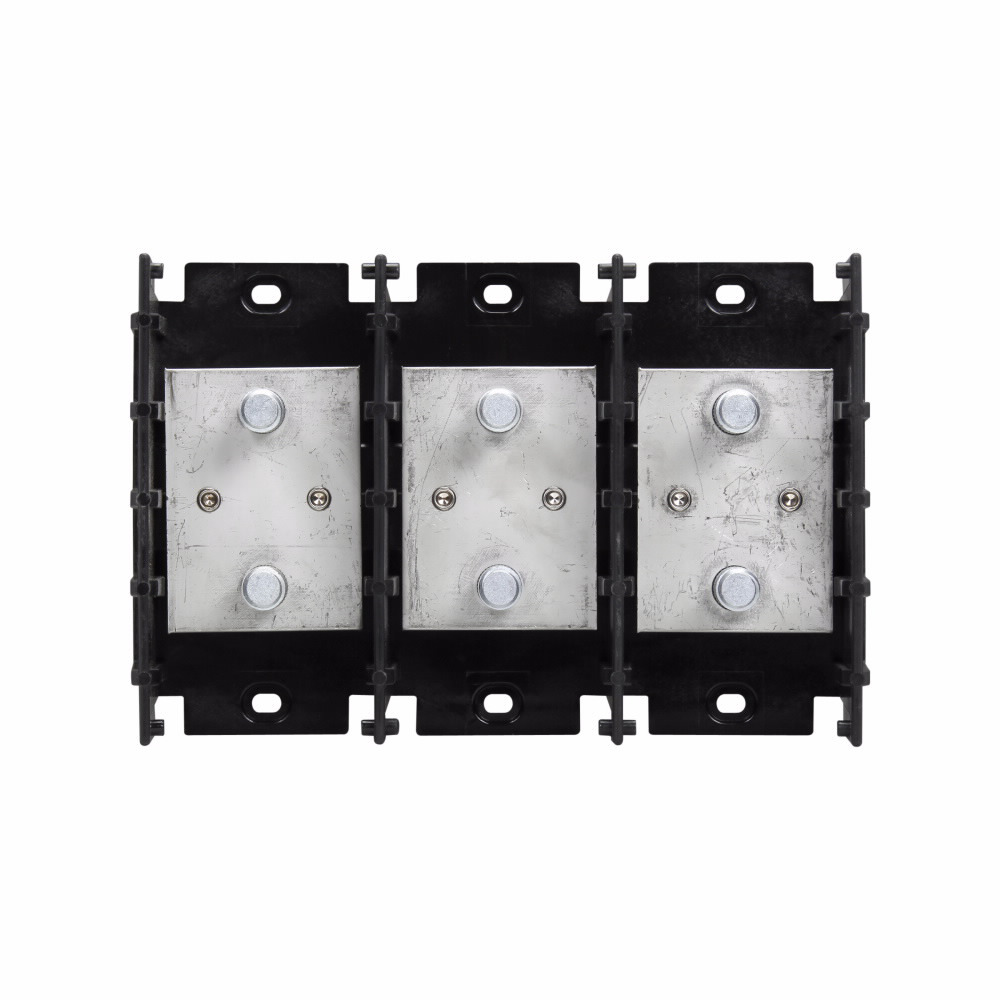 16593-3 Power Terminal Block, 600 V AC/DC, 600 A, 3 Poles, Thermoplastic