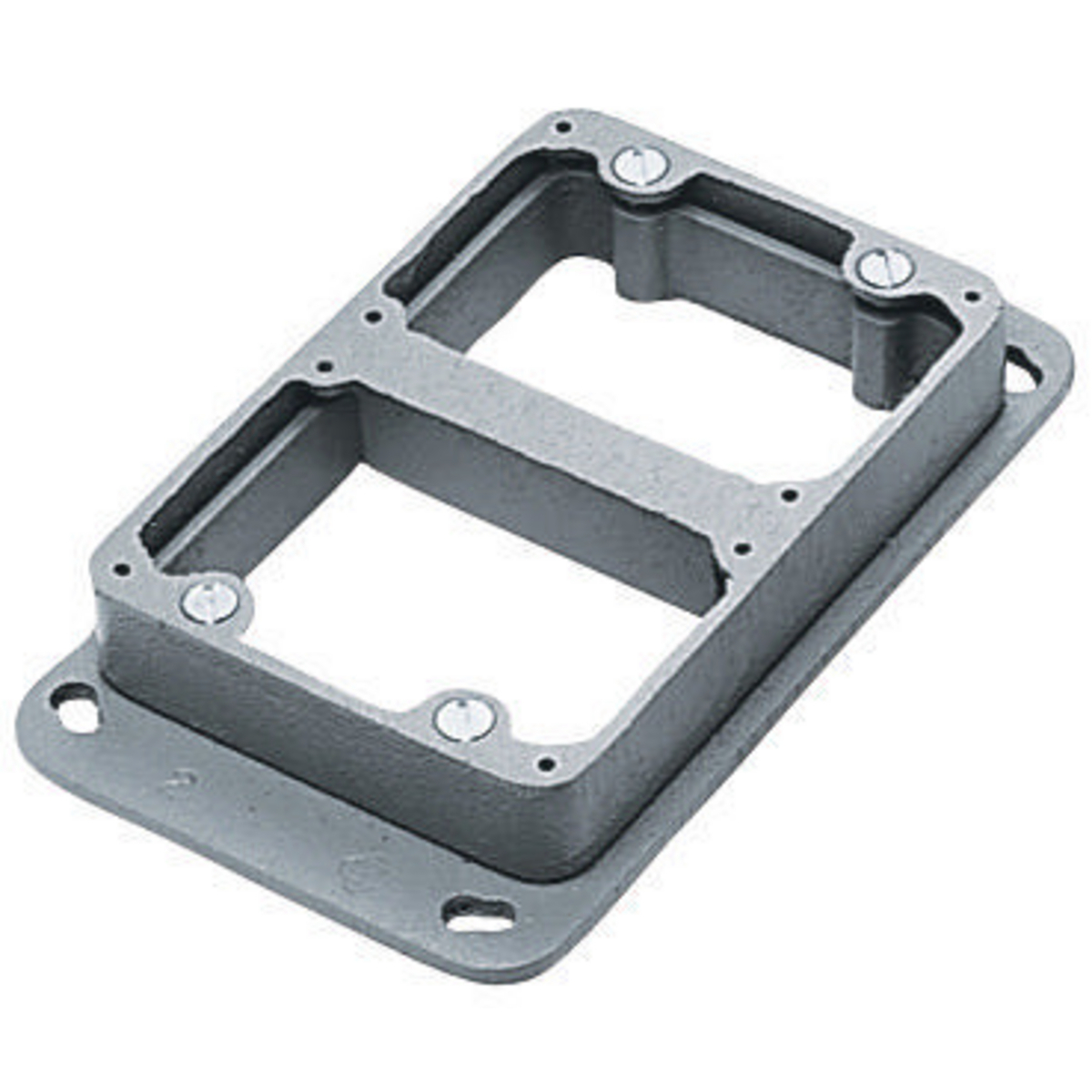 C4200 2-Gang Adjustable Standard Stacking Collar, Cast Iron