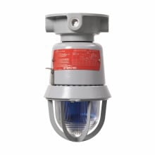 EXS301C/120 Hazard-Gard EXS Explosionproof Strobe Light, 120 VAC, Ceiling Mount, Clear Lens