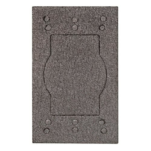 GASKET38 Weatherproof One Gang Gasket, Black