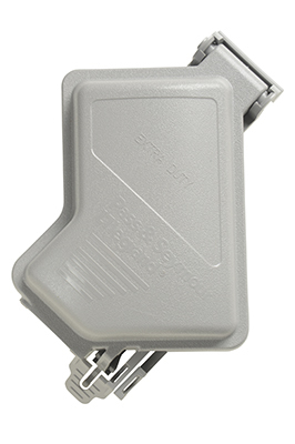 WIUCED10SG 1-Gang Shallow Extra Heavy Duty While-In-Use Cover, Gray