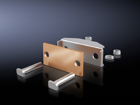 9650330 Connection Plate, 1.3 in W x 0.04 in THK Lamina Size, 10-Number of Lamina, M12 Thread Size, 25 Nm Tightening Torque, For Use With Maxi-PLS 1600/2000/3200 Busbar