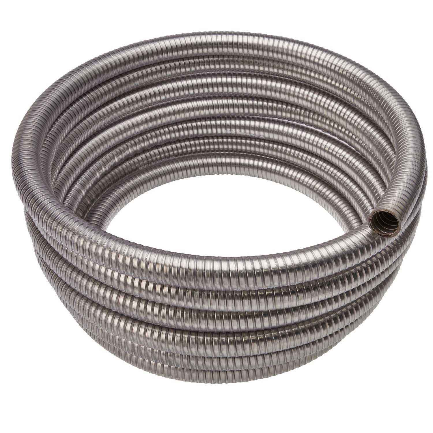Stainless Steel 316 PVC Coated Flex Conduit  1-1/2" 25 Feet Long