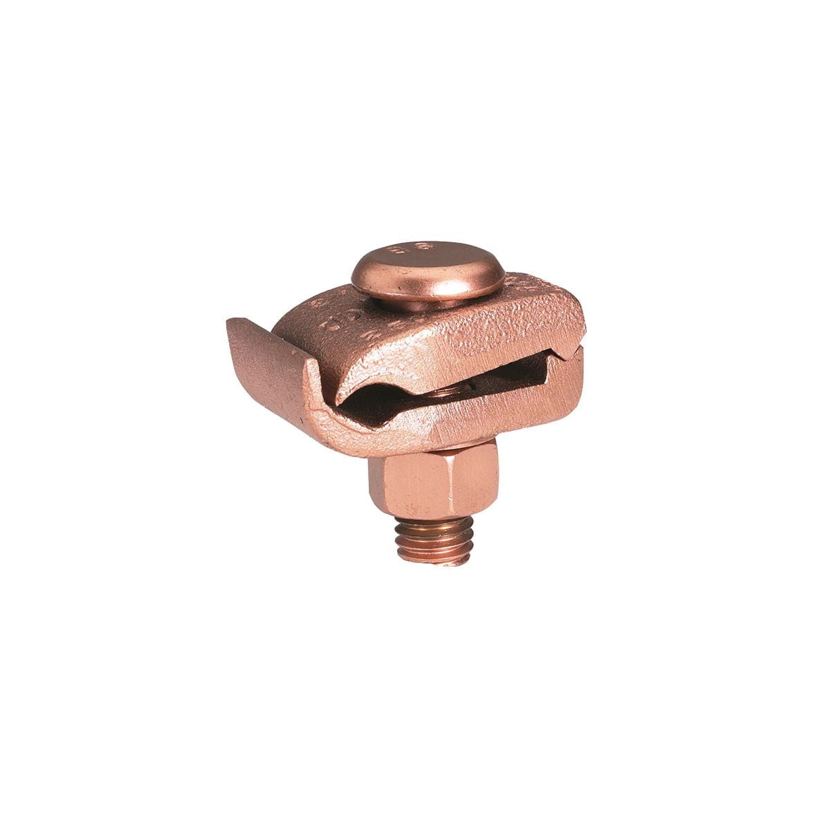 GBL30 Mechanical Grounding Connector, 4 AWG to 300 kcmil Conductor, 1/4 in THK Bar, Copper Alloy