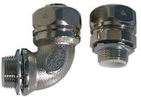 7640402it Straight Conduit Fitting, 1-1/2 in Trade, 1-1/2 in NPT Cable Openings, Brass, Nickel Plated