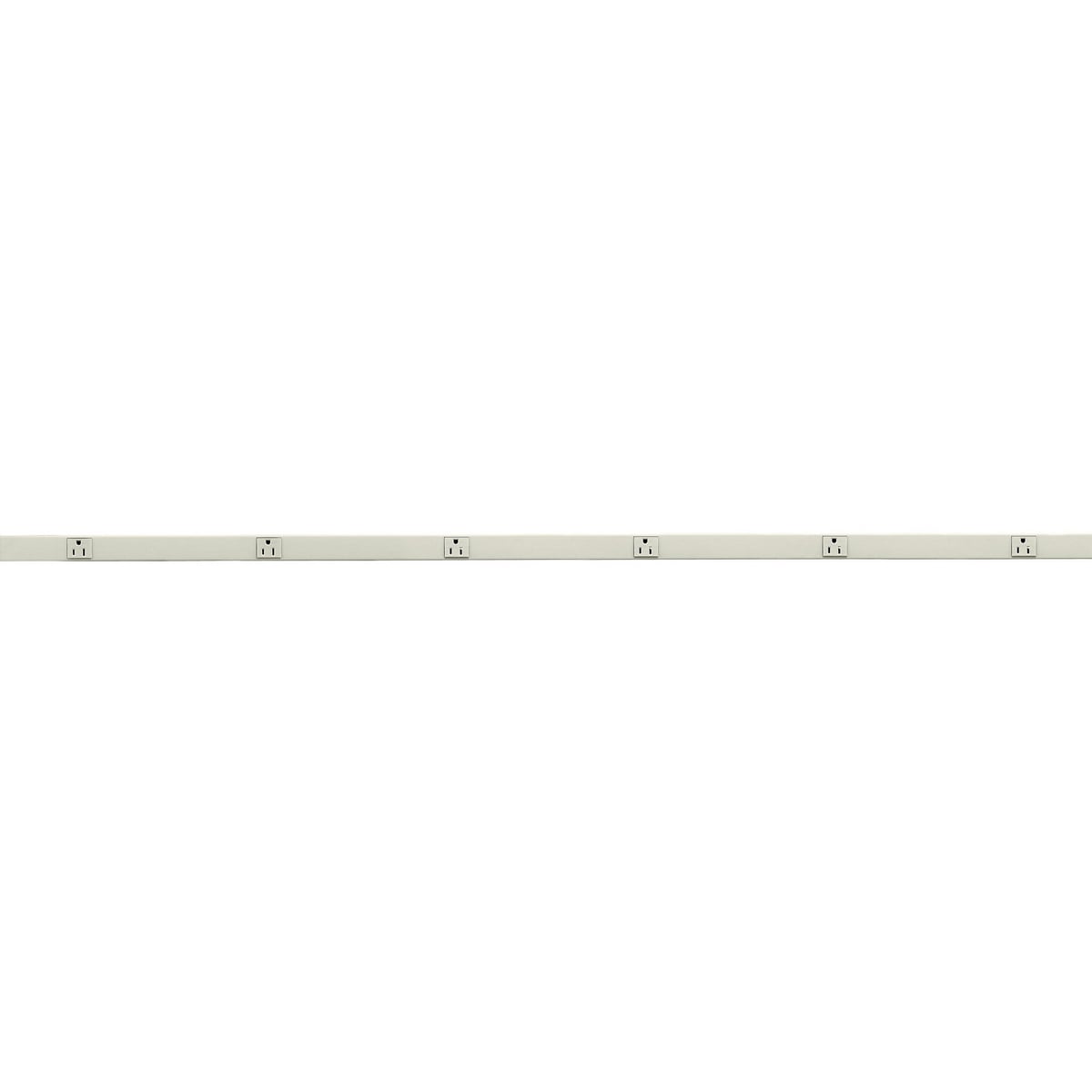 HBL20GB612IV 1-Phase Standard Pre-Wired Raceway, 6 ft L x 1-1/2 in W x 1-1/2 in H, Steel