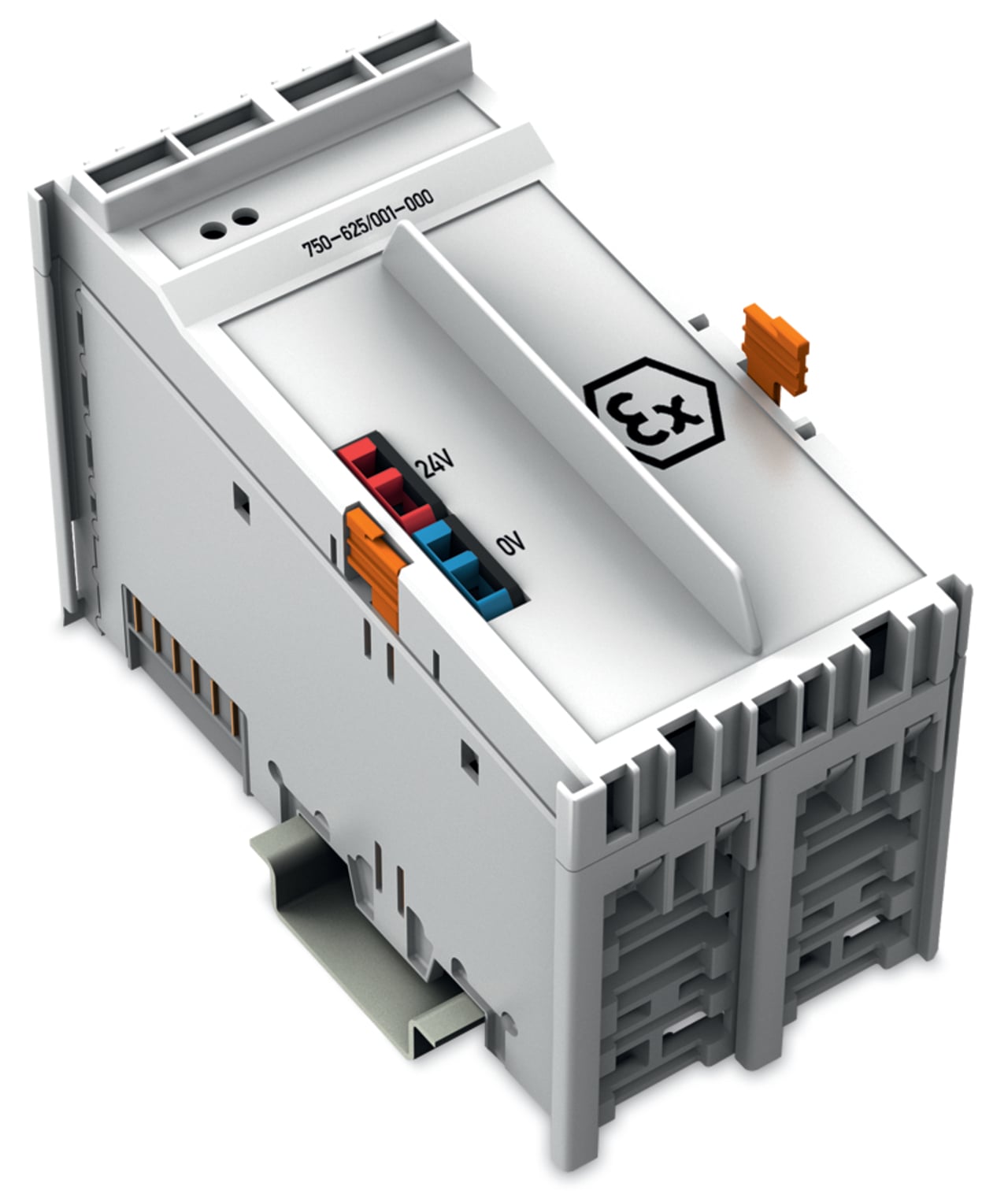 750-625/000-001 750 Electronic Power Supply, 5 V DC Input, 24 VDC Output, 7.5 mA, DIN Rail Mounting
