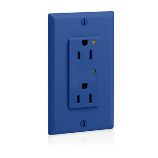 5280-IGB Isolated Ground Straight Blade Surge Protective Receptacle, 125 V AC, 15 A, 50/60 Hz, 5 kA Short Circuit