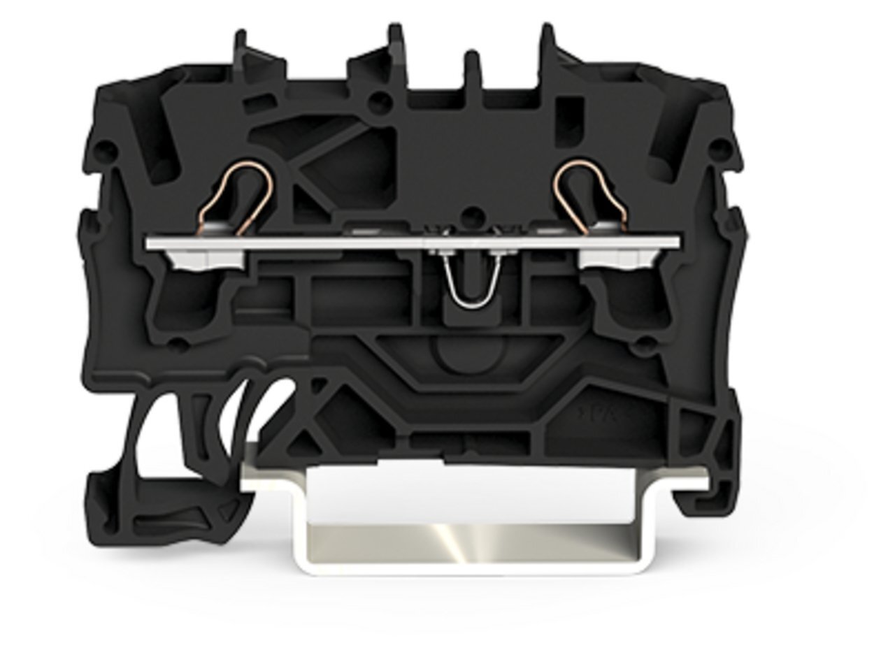 2002-1205 Operating Tool Conductor Terminal Block, 800 V, 24 A, 22 to 12 AWG Wire, 1 Poles, DIN Rail Mount