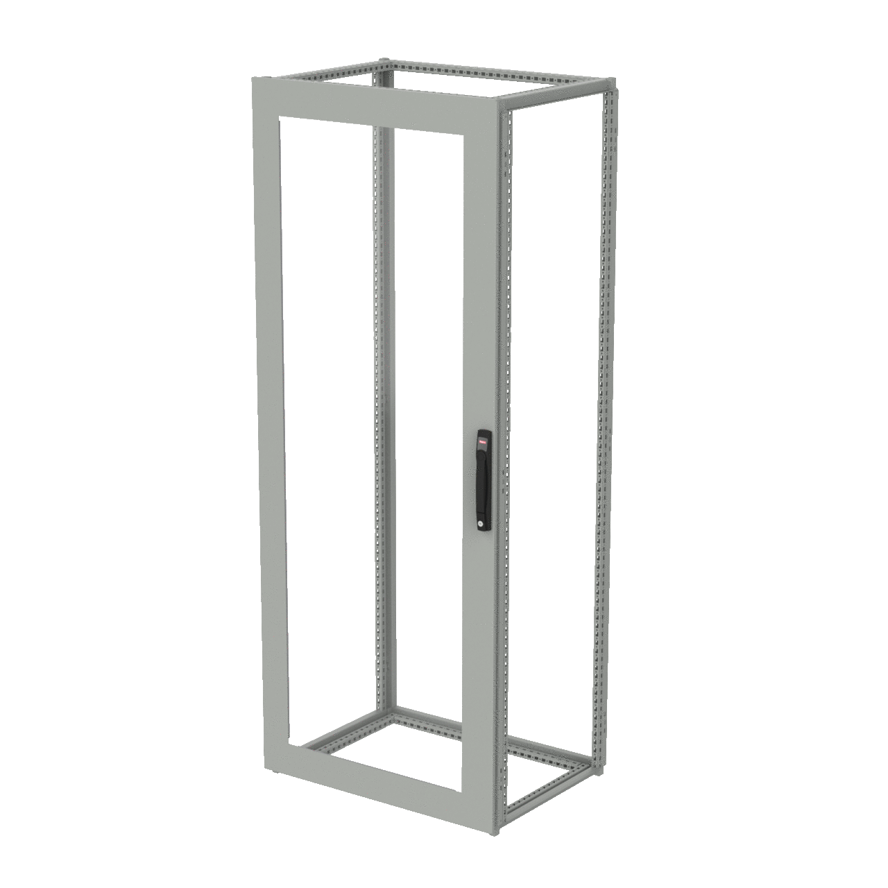 P2DW208 ProLine P40 Single Window Door, 78.1 in H x 31.4 in W, For Use With 2000 mm H x 800 mm W Frames, Aluminum/Polycarbonate
