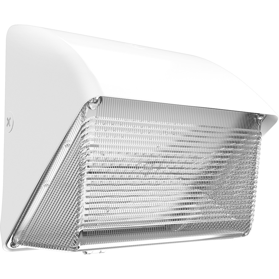 WP1LED39L-750WU LPACK Wallpack, LED Lamp, 27.7 W Fixture, 120 to 277 V AC, White Housing