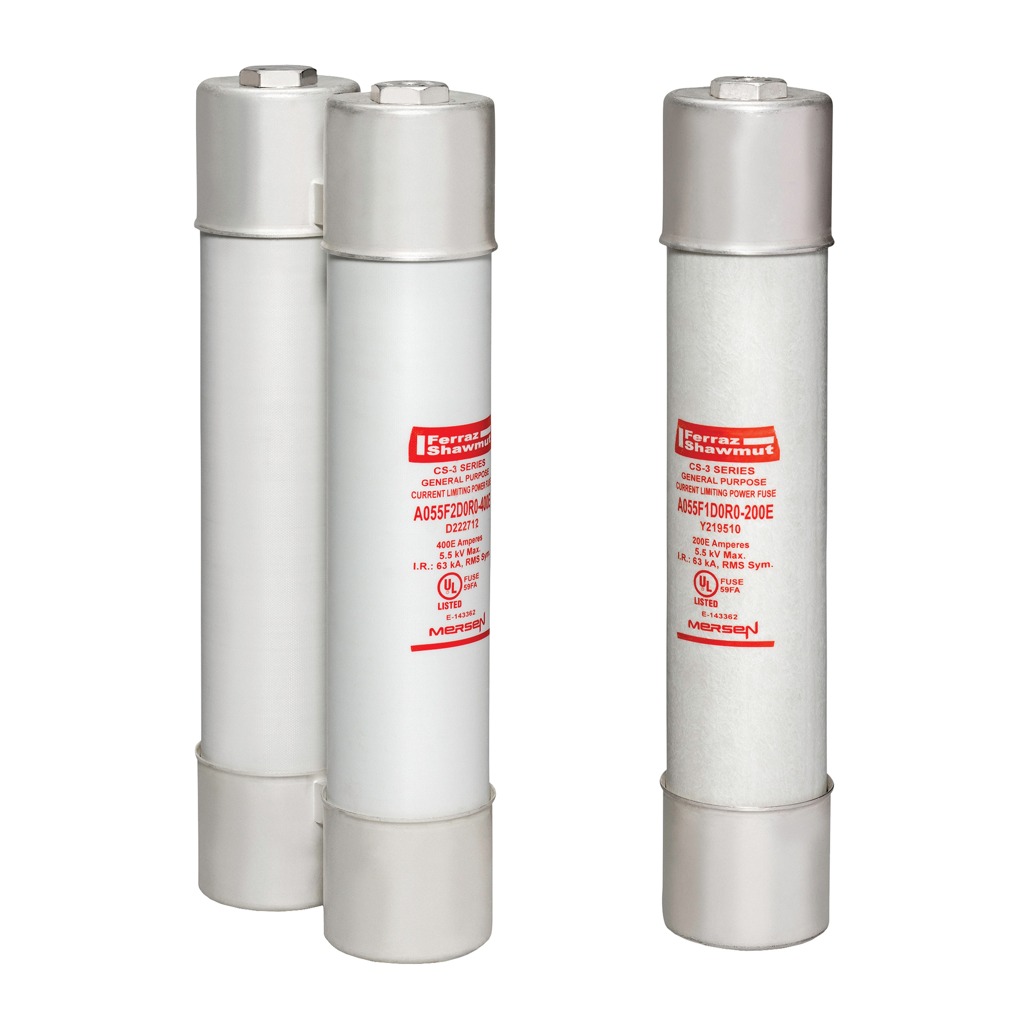 9F60FPK001 Amp-Trap Current Limiting Power Distribution Fuse, 1 A, 38 kV AC, 26 kA Interrupt, Class: E