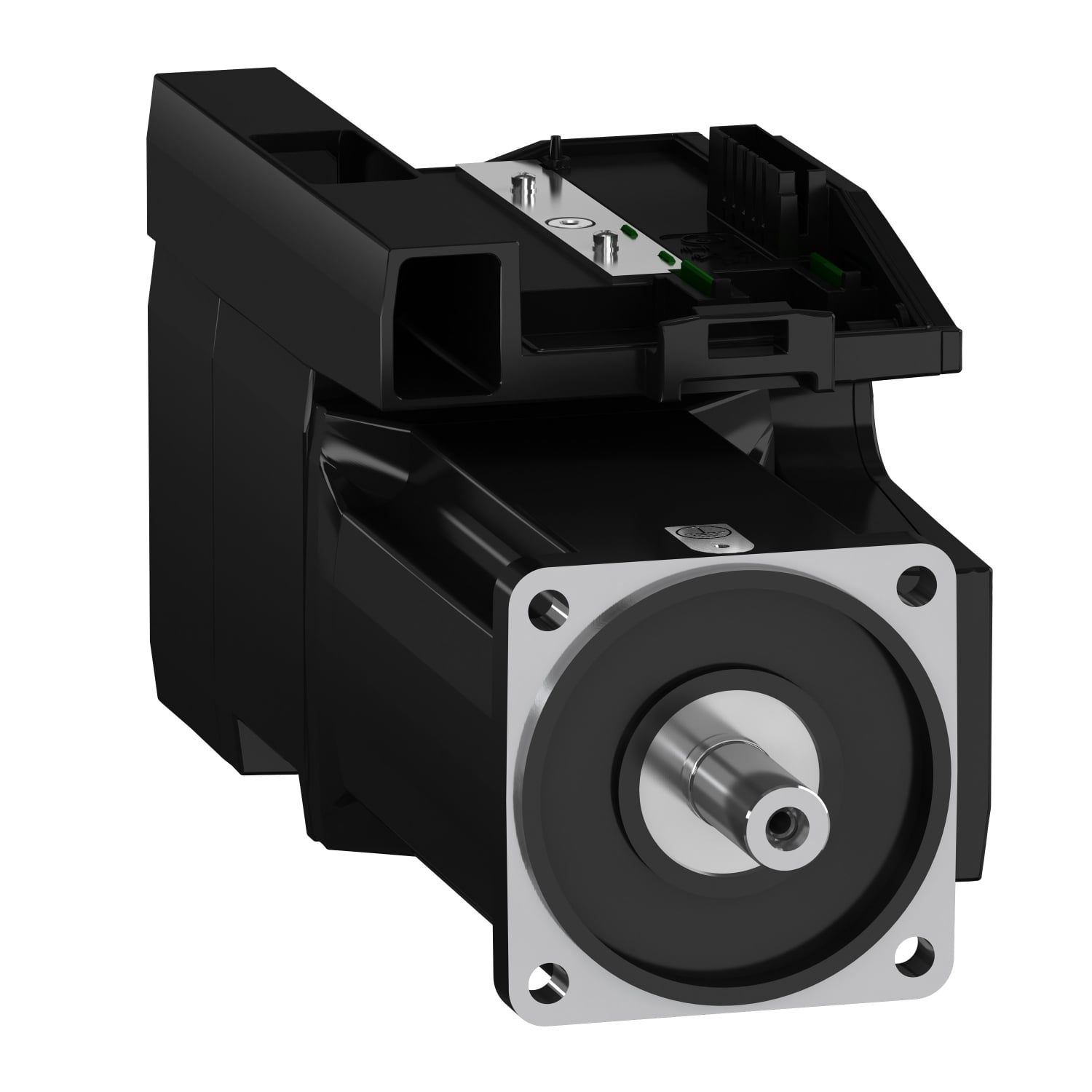 BMI1003P01A Lexium 3-Phase Singleturn Untapped Natural Convection Servo Motor With Power Stage, 208 to 480 V, 26.7 A, 6000 rpm Speed, Flange Mount